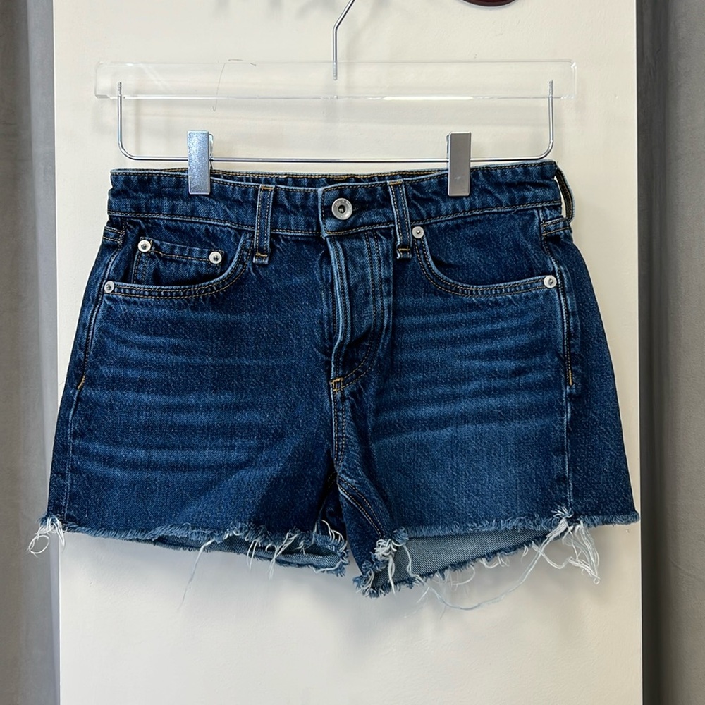 Rag & Bone Dre Low-Rise Denim Shorts